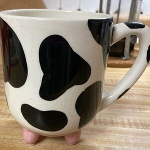 Pier 1 Cow Mug with udder feet